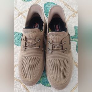 Skechers Slip-ins , men's size 10, taupe